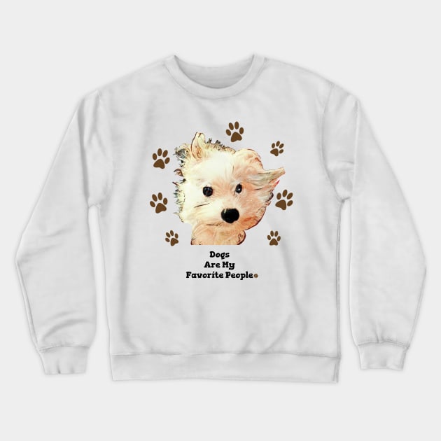 Paws Crewneck Sweatshirt by Artology06